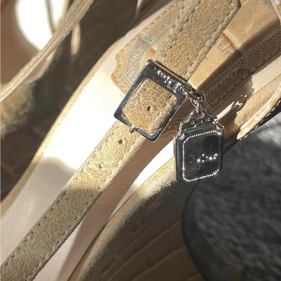 ✨Christian Dior Raf Simons crocodile open toe wedges✨ - Picture 3 of 4